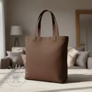 Pamučni popelin dark brown