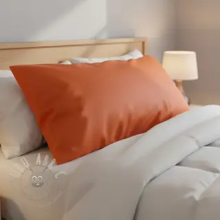 Pamučni popelin flame orange