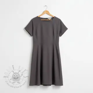 Pamučni popelin dark grey