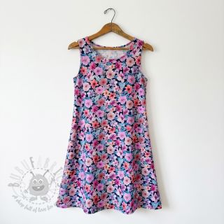 Pamuk Significant flowers navy digital print