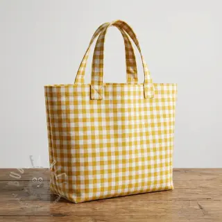 Pamuk Check ochre