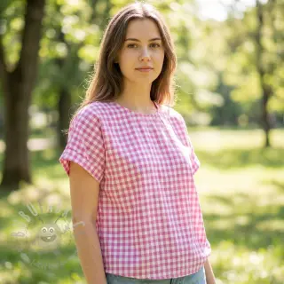 Pamuk Check pink