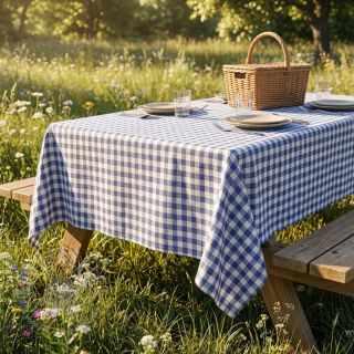 Pamuk Check lavender