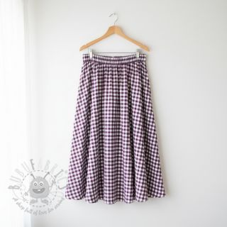 Pamuk Check aubergine