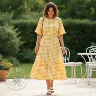 Pamuk Check yellow