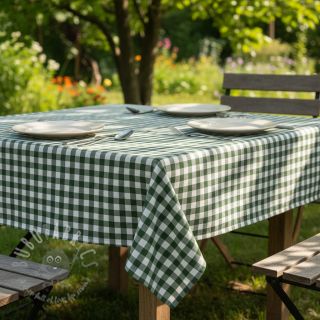 Pamuk Check dark green