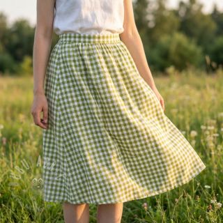 Pamuk Check old lime