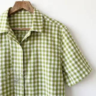 Pamuk Check old lime