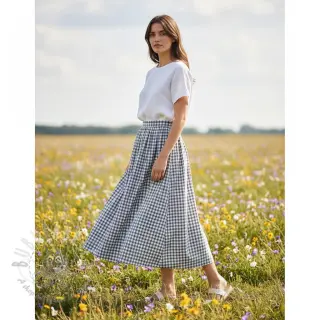 Pamuk Check grey