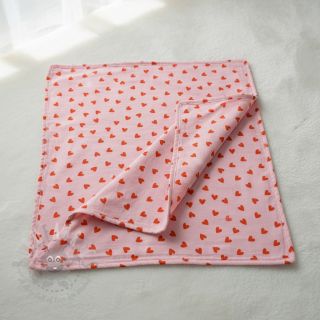 Pamuk FLANNEL Hearts pink