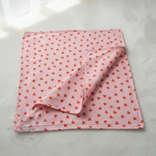 Pamuk FLANNEL Hearts pink