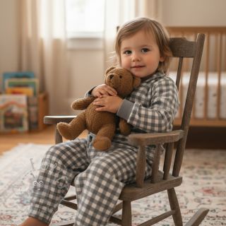 Pamuk FLANNEL Check sage