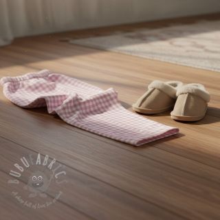 Pamuk FLANNEL Check light pink