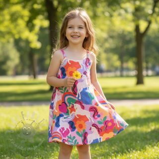 Pamuk Unicorns multi digital print