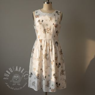 Pamuk Safari off white digital print