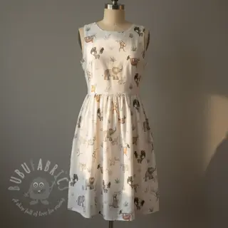 Pamuk Safari off white digital print