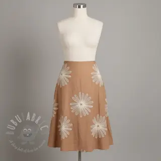 Pamuk EMBROIDERY Flowie cinnamon