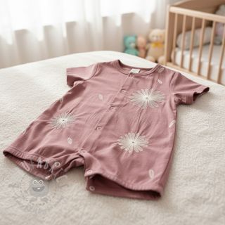 Pamuk EMBROIDERY Flowie mauve