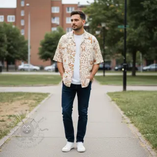 Pamuk Boho bijela