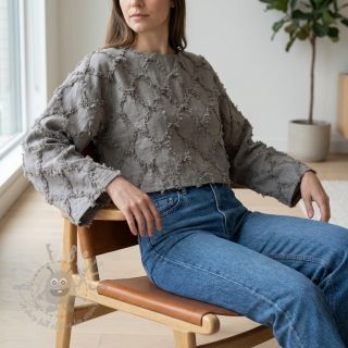 Pamuk s lanom Vintage Fringe Diamonds grey