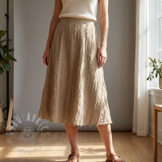 Pamuk s lanom Vintage Fringe Stripe naturals