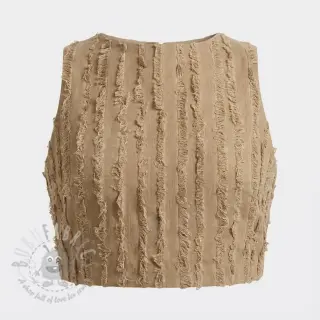 Pamuk s lanom Vintage Fringe Stripe naturals