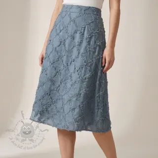 Pamuk s lanom Vintage Fringe Diamonds blue