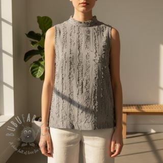 Pamuk s lanom Vintage Fringe Stripe grey