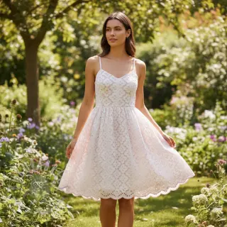 Pamuk EMBROIDERY Lilian rose