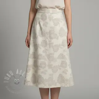 Pamuk s lanom JACQUARD Peony flowers