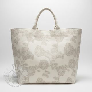 Pamuk s lanom JACQUARD Peony flowers