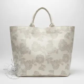 Pamuk s lanom JACQUARD Peony flowers