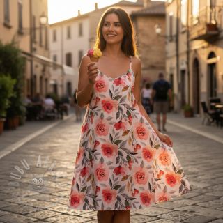 Pamuk VOILE Love digital print