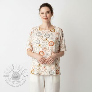 Pamuk Safari animals ecru