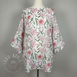 Pamuk Meadow white digital print