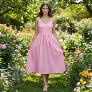 Pamuk s lanom pink