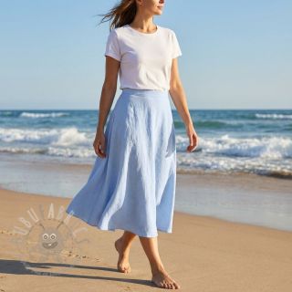 Pamuk s lanom light blue