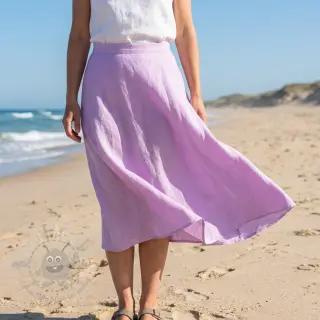 Pamuk s lanom lilac