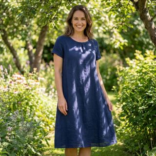 Pamuk s lanom dark blue