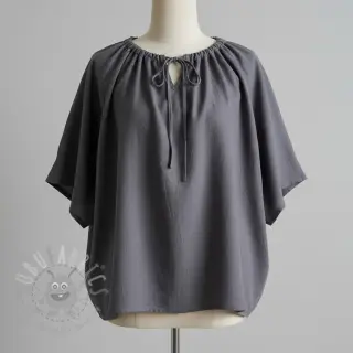 Pamuk s lanom dark grey