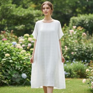 Pamuk EMBROIDERY DOBBY Square white