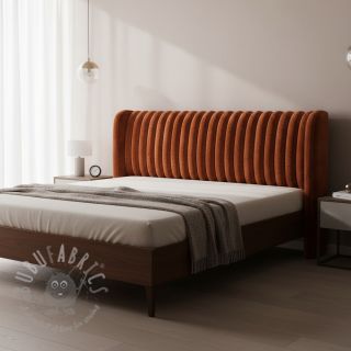 Umjetno krzno Barracuda terracotta