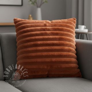 Umjetno krzno Barracuda terracotta