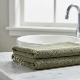 Elastični frotir pistachio