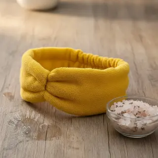 Elastični frotir light yellow