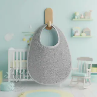 Elastični frotir light grey
