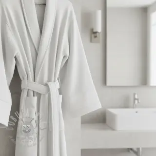 Elastični frotir white