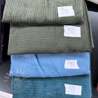 Paket tkanina rebrasti pliš 174