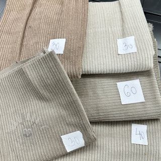 Paket tkanina rebrasti pliš 176