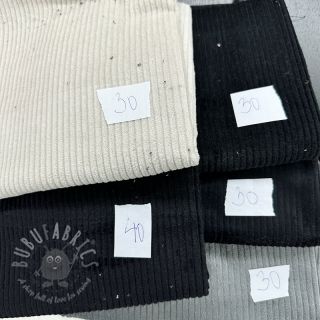 Paket tkanina rebrasti pliš 178